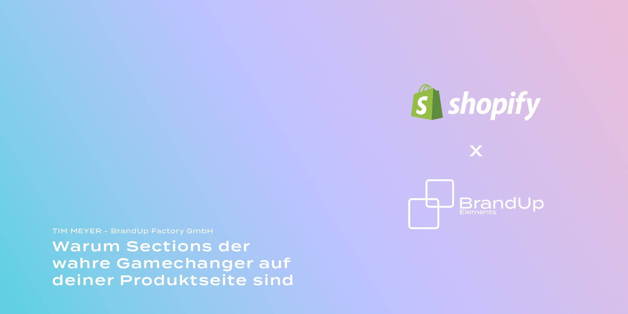 Warum Sections der wahre Gamechanger auf deiner Produktseite sind